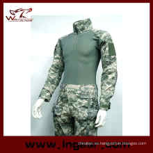 Combate de Airsoft militar camuflaje uniforme traje de rana